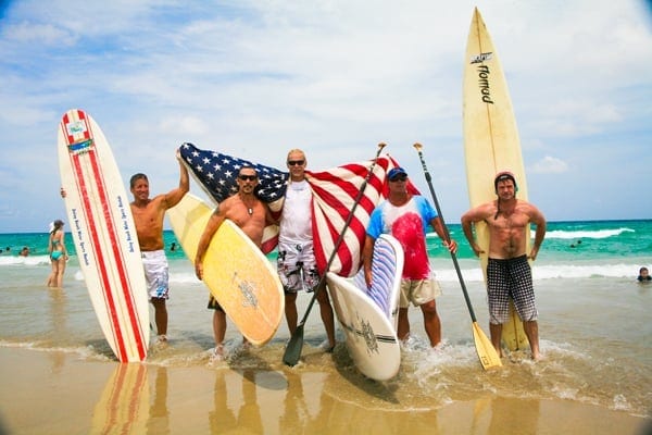 4th of July Surfer Memorial in Delray Beach, FL