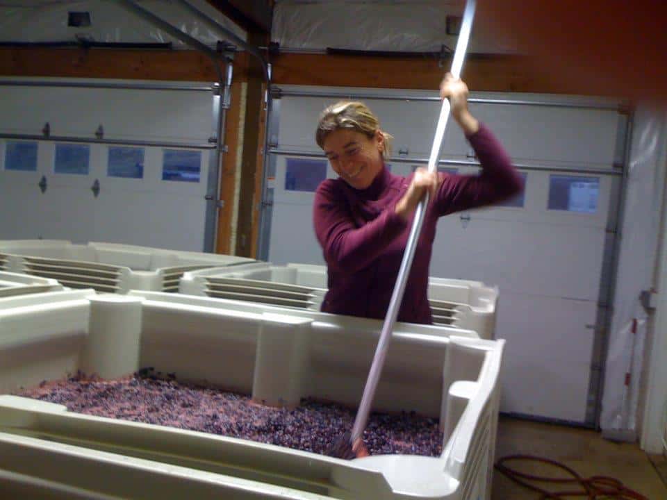 Alexandrine Roy, winemaker for Phelps Creek Vineyards
