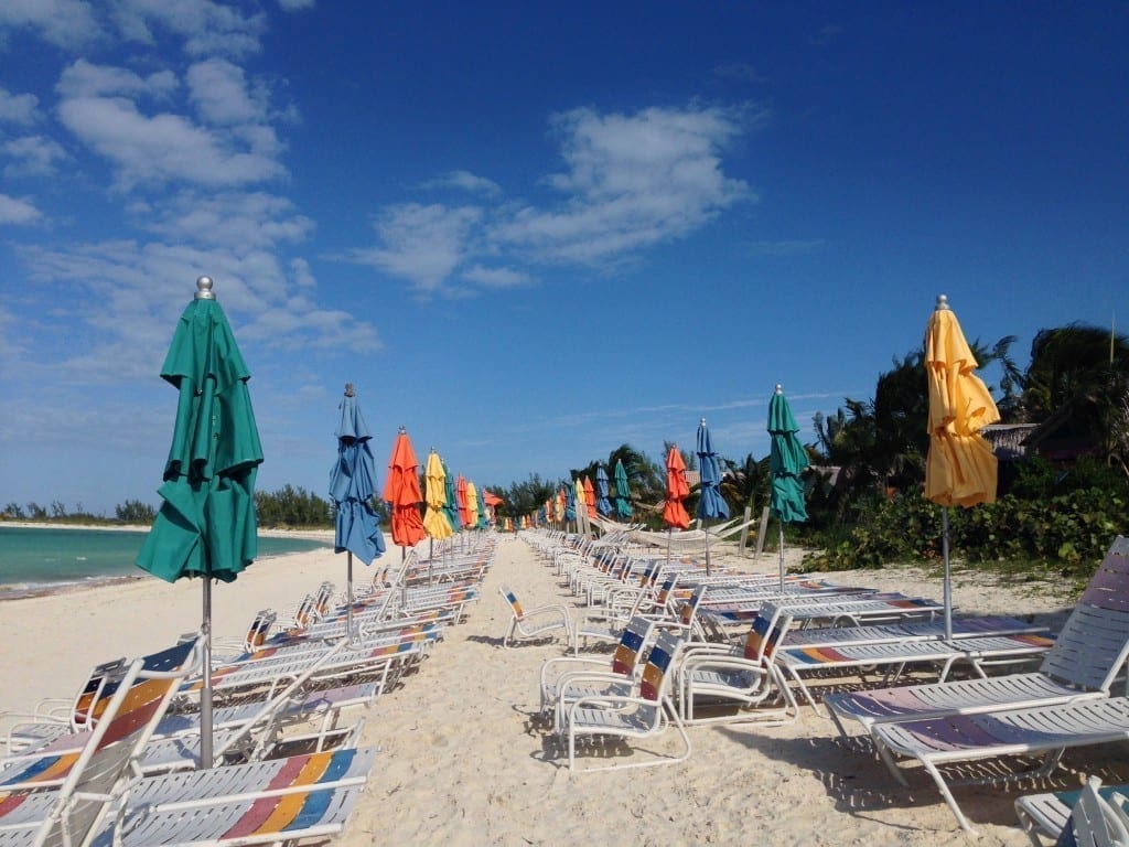 Disney Cruise adults only beach