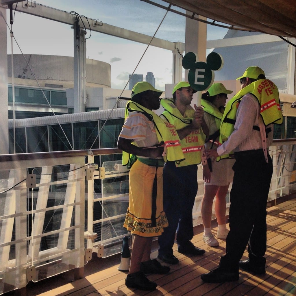 disney cruise tips safety drill