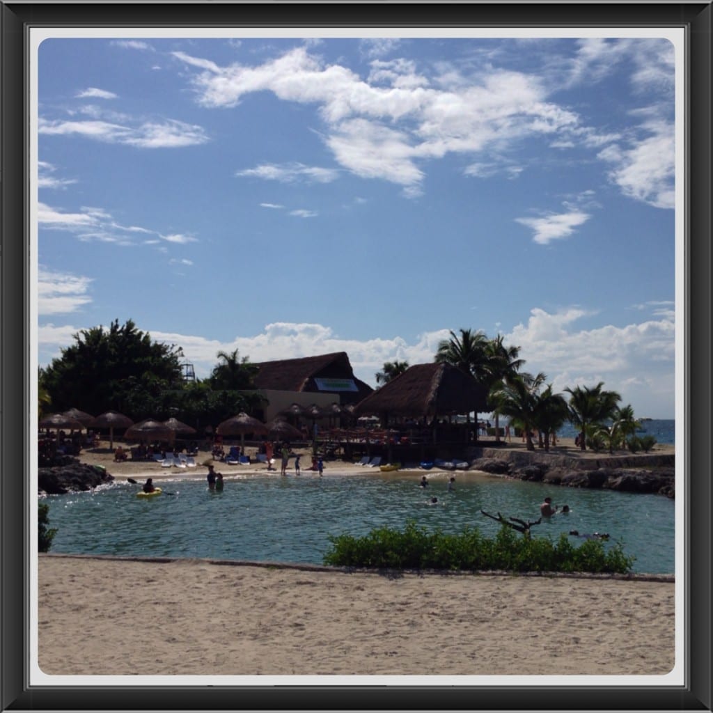 kids beach at Chankanaab Park