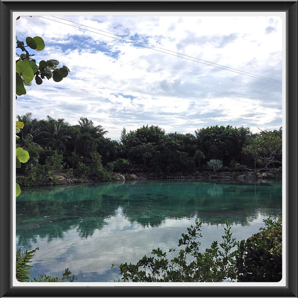 Chankanaab Park lagoon