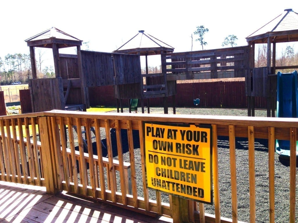 playground at Gator Country