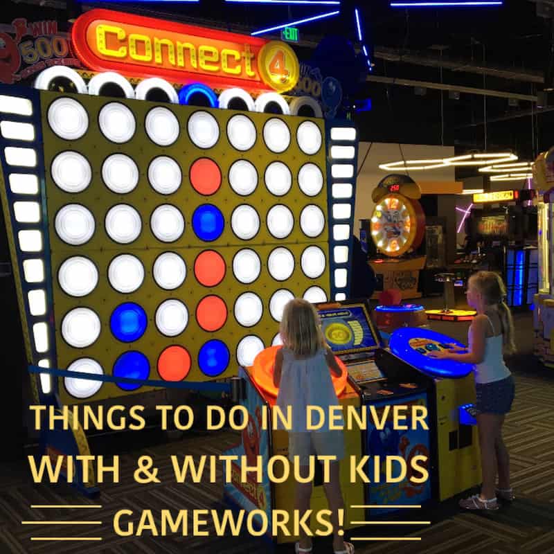Things to do in Denver with Kids (and without): GameWorks. Click over to read the full review of Gameworks in Denver from Carpe Travel's editor (and her kids).