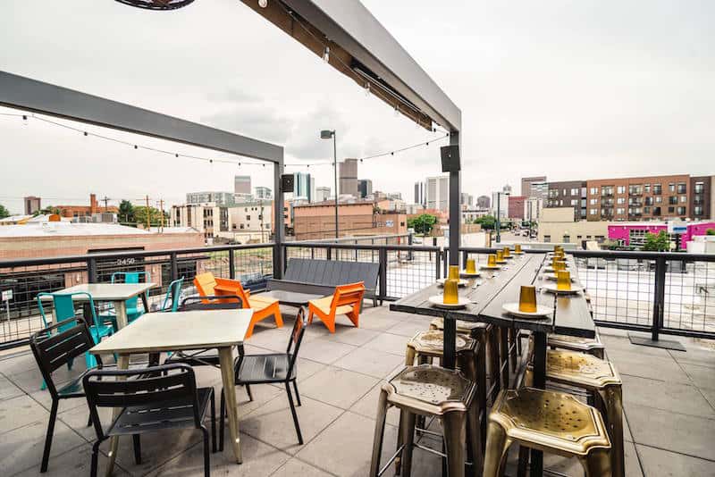 Best Rooftop Bars in Denver: Los Chingones. Click over for the full list of the best rooftop bars in Denver.
