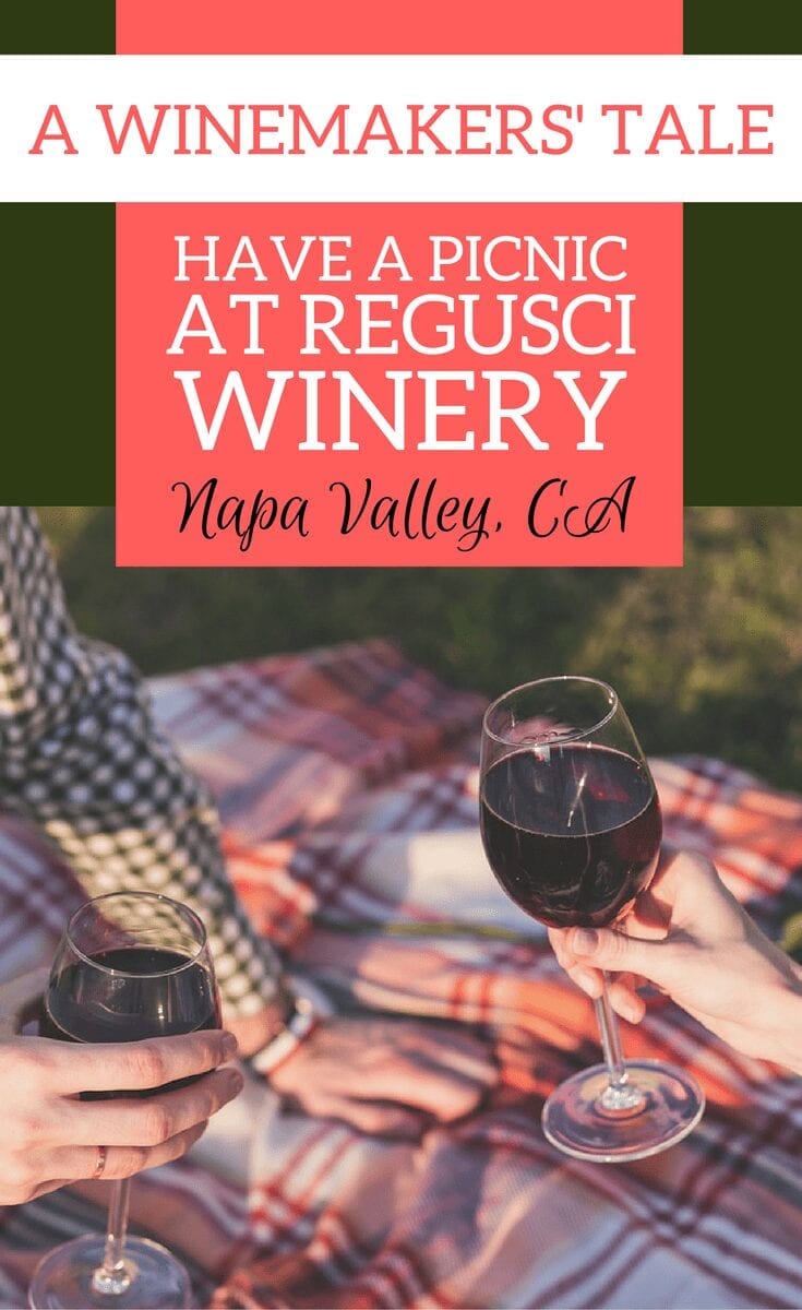 Wine tasting in Napa Valley - Regusci is a must! 