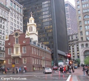 Traveling to Boston, The Old State House