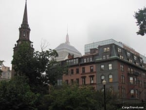 Traveling to Boston, The Taj Hotel