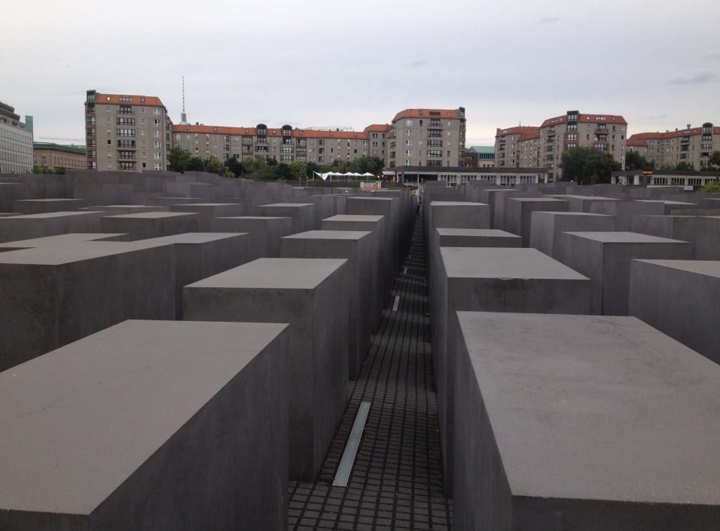 The Holocaust Memorial in Berlin