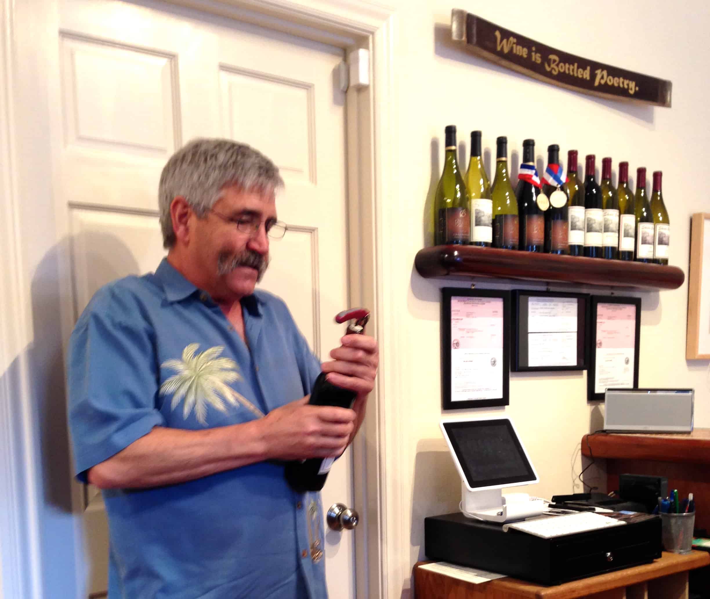 Jeffery Blair of Blair Wines in Monterey