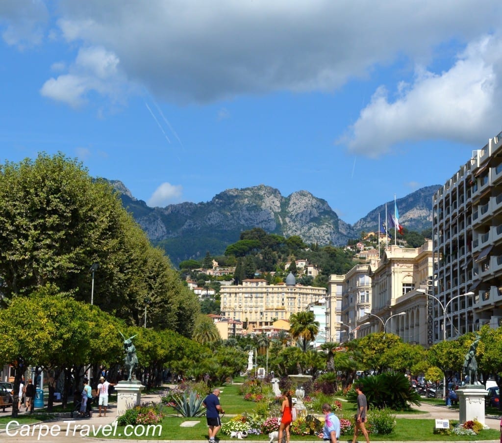 Gardens in Menton