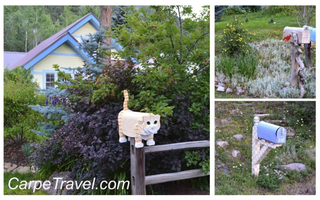 fun mailboxes in Redstone Colorado