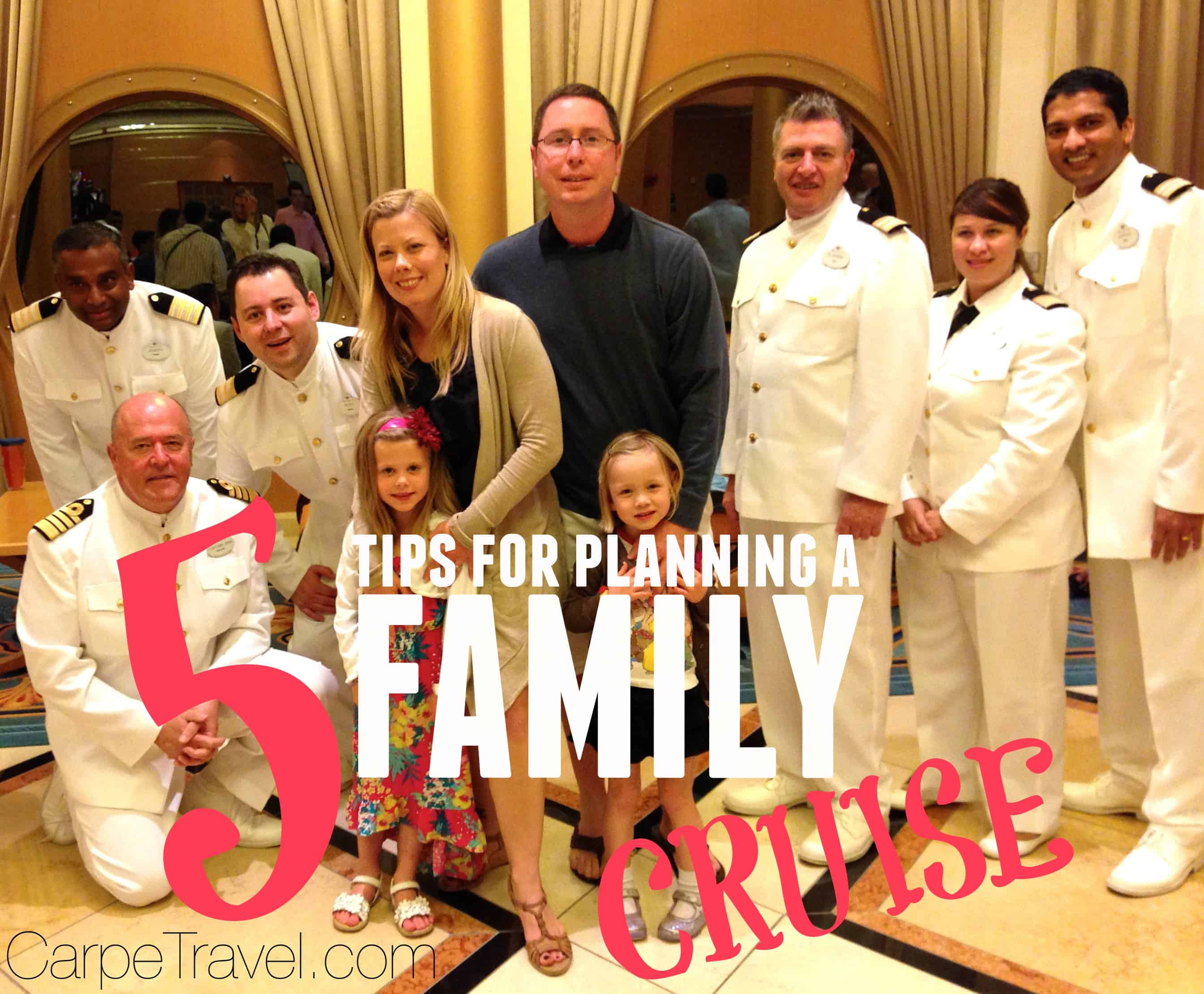 five tips for preparing for a cruise with the family