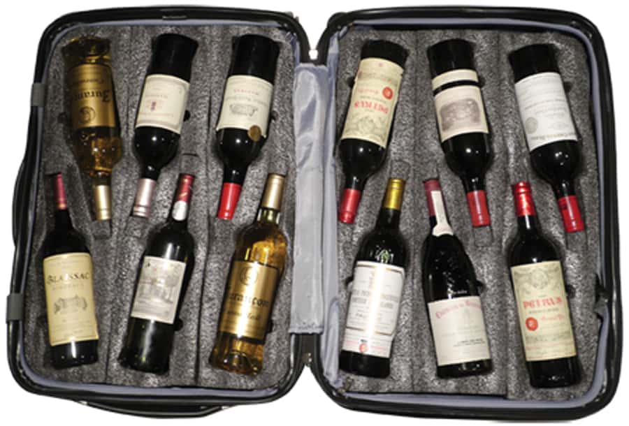 VinGardeValise wine suitscase