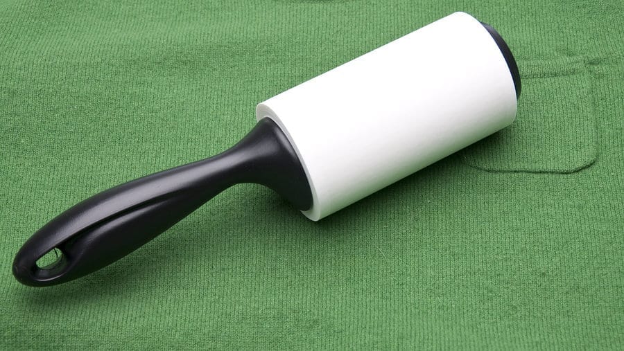 Travel Hack for Parents: pack a lint roller to clean up spills and clean clothing