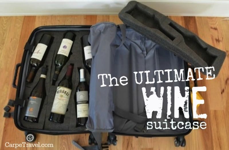 ultimate wine suitcase