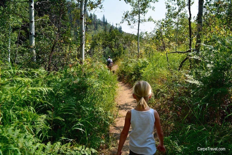 Hiking with kids in Steamboat Springs