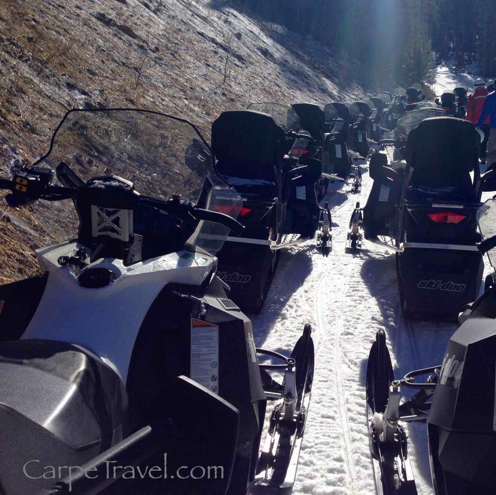 Grand Adventures Snowmobile Tours in Winter Park Colorado