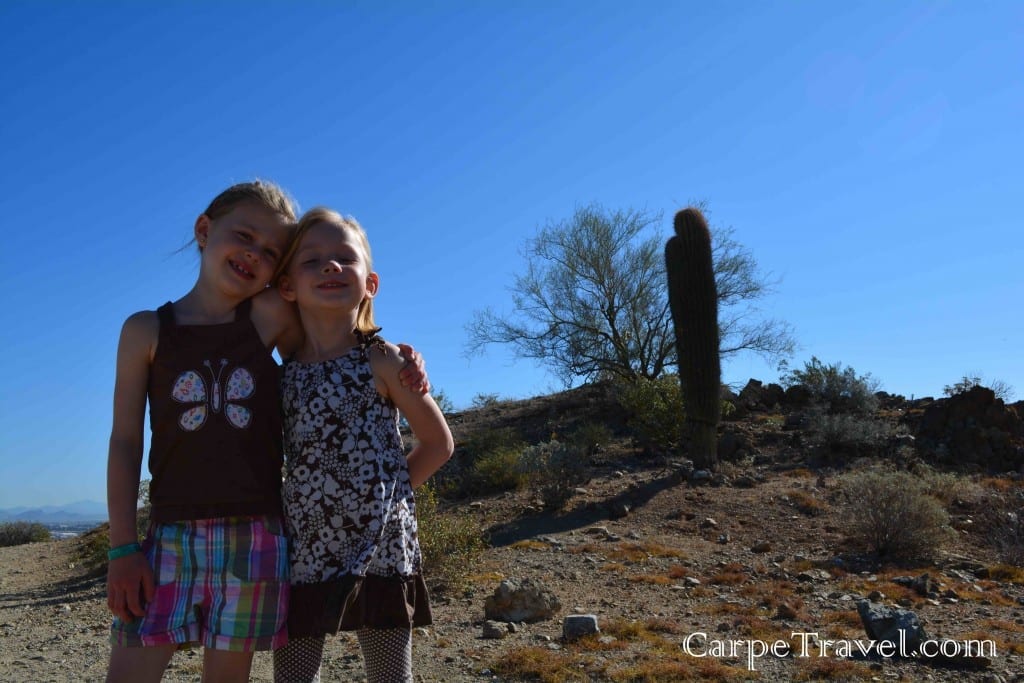 Fun things to do in Phoenix - hiking with kids in Phoenix