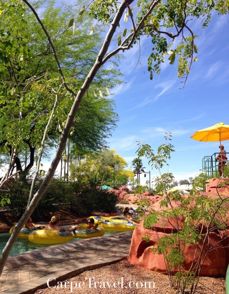 A stay at the Arizona Grand isn’t complete without a visit to the Oasis water park, which was voted by the Travel Channel as one of the country’s Top 10 Water Parks. Click through for a full review of the Arizona Grand.