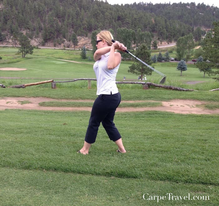 Golfing in Colorado