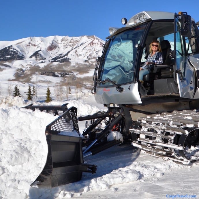 Powder Steering Learning to drive a snowcat