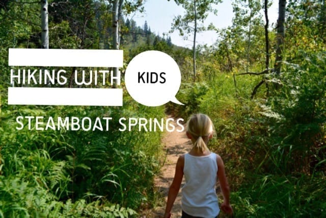 Looking for easy hikes in Steamboat Springs, CO? This rounded up includes seven easy Steamboat Springs hiking trails perfect for hiking with kids.