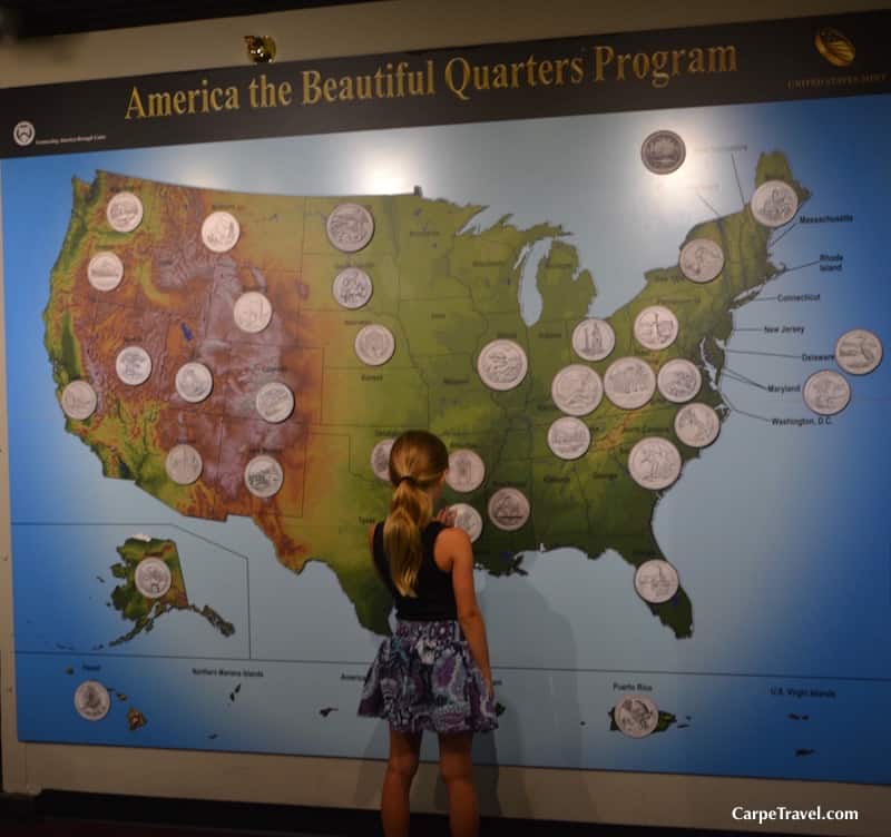 Denver Mint Tours - America the Great Quarter Program