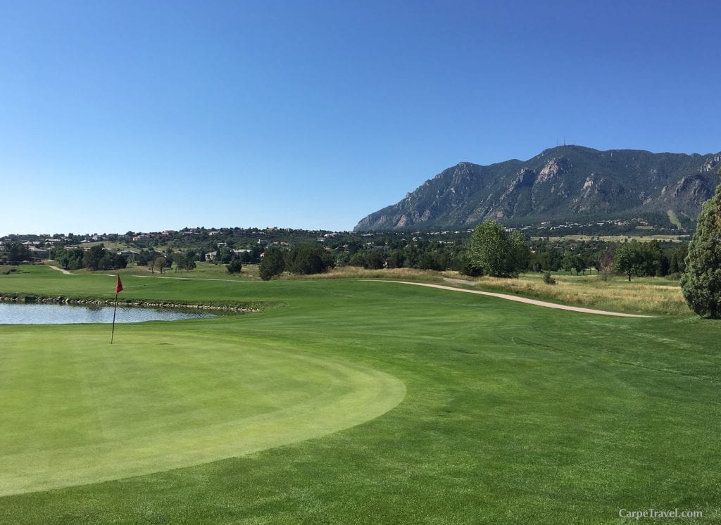 golf in colorado at Cheyenne Mountain Resort 