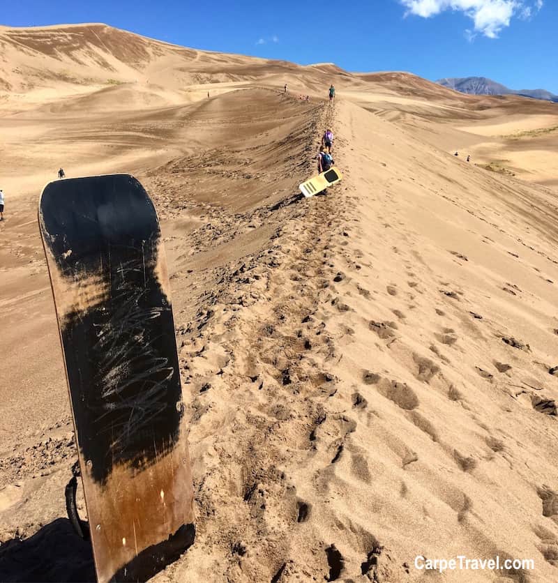 Great Sand Dunes in Colorado