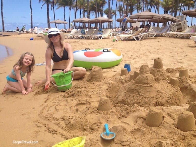 Things to do with kids in San Juan - hit the beach! El Escambron and Isla Verde Public Beach are two great beachs for kids. Click over for more ideas on things to do with kids in San Juan, Puerto Rico. 