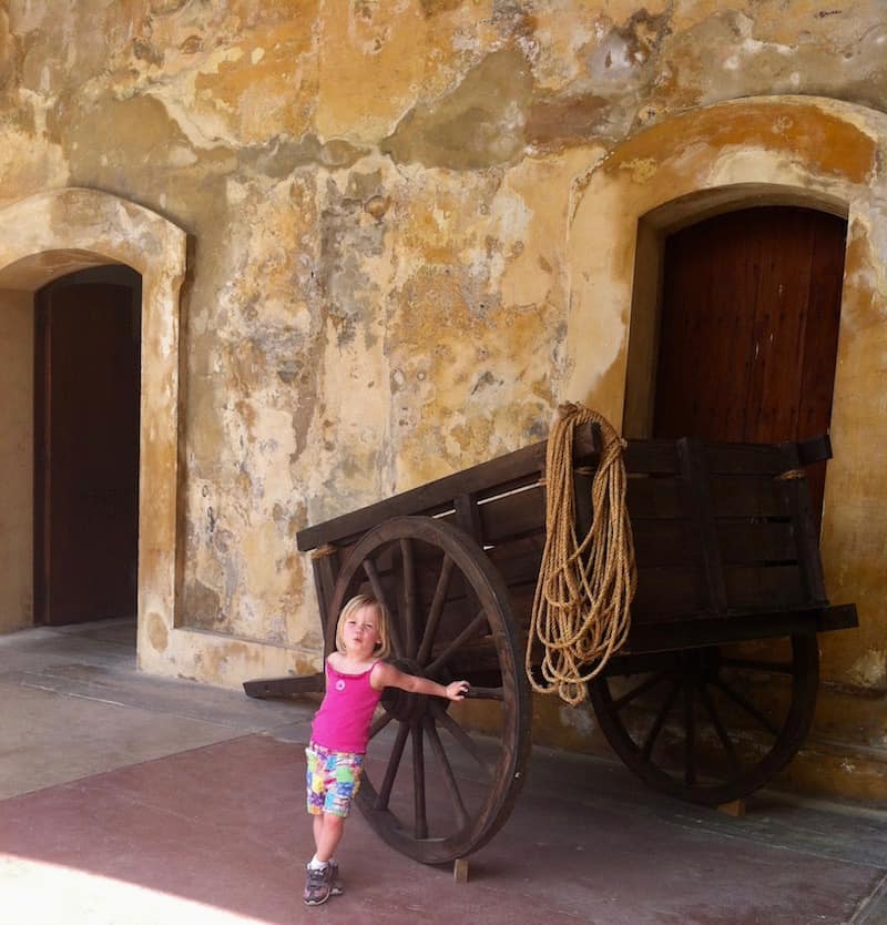 Things to do with kids in San Juan - visit San Cristobal or El Morro. For more ideas on things to do with kids in San Jaun, click over.