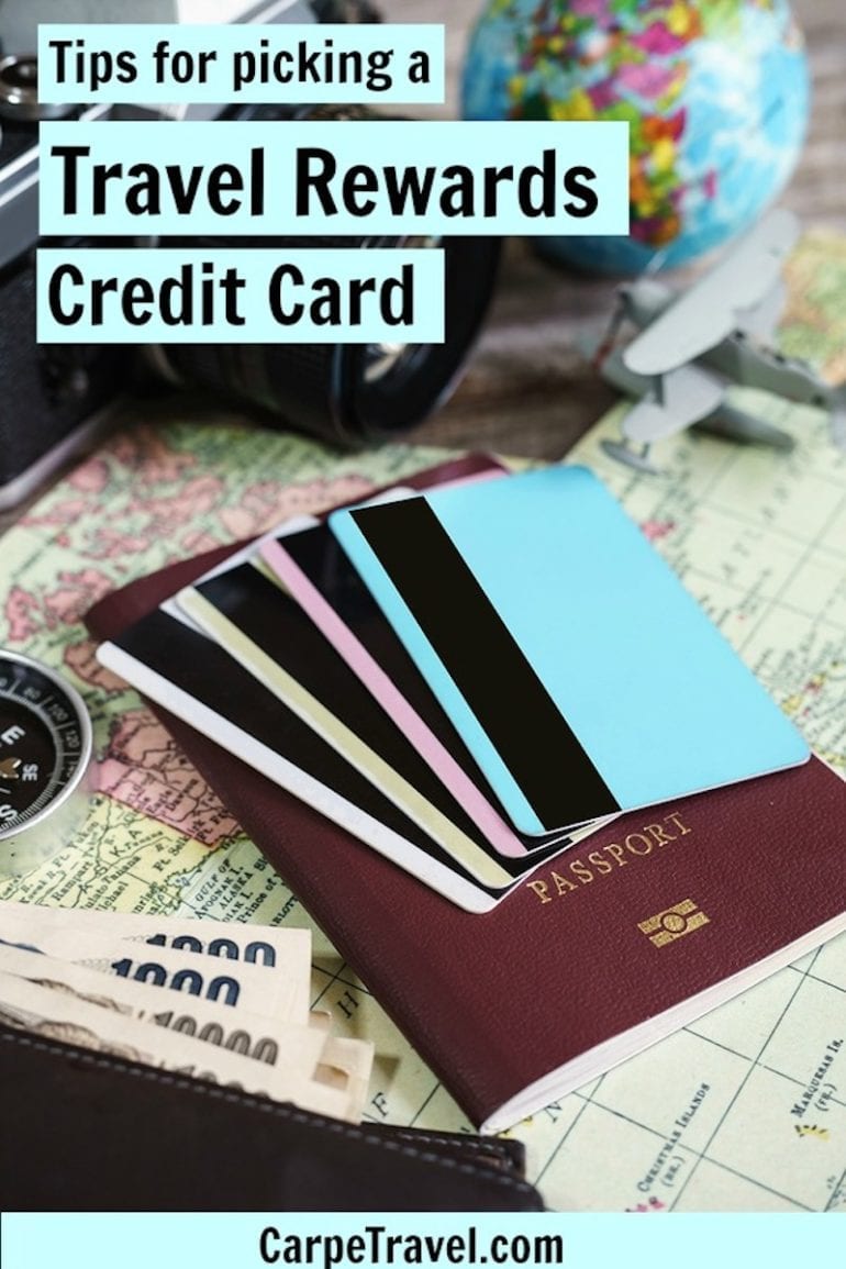 Tips for Picking a Travel Rewards Credit Card