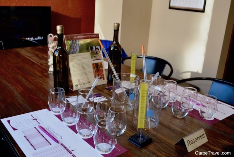 Continental Divide Winery Wine Blending Expereince