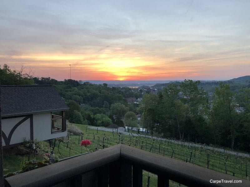 Where to stay in Missouri wine country - Hermann Hill Vineyards Inn