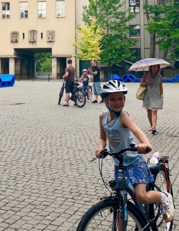 Experiencing Munich on Two Wheels...with kids