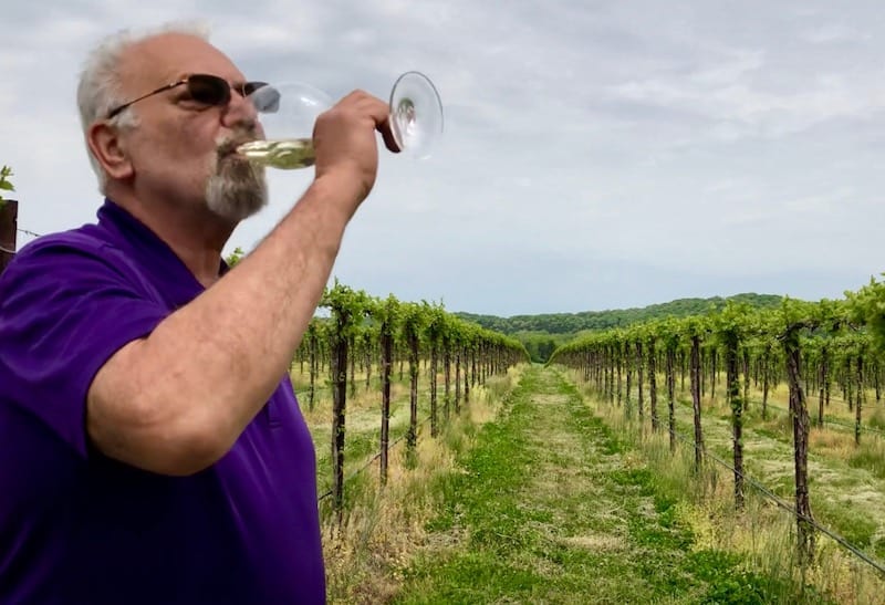 Tony Kooyumjian, owner and winemaker at Montelle Winery in Missouri