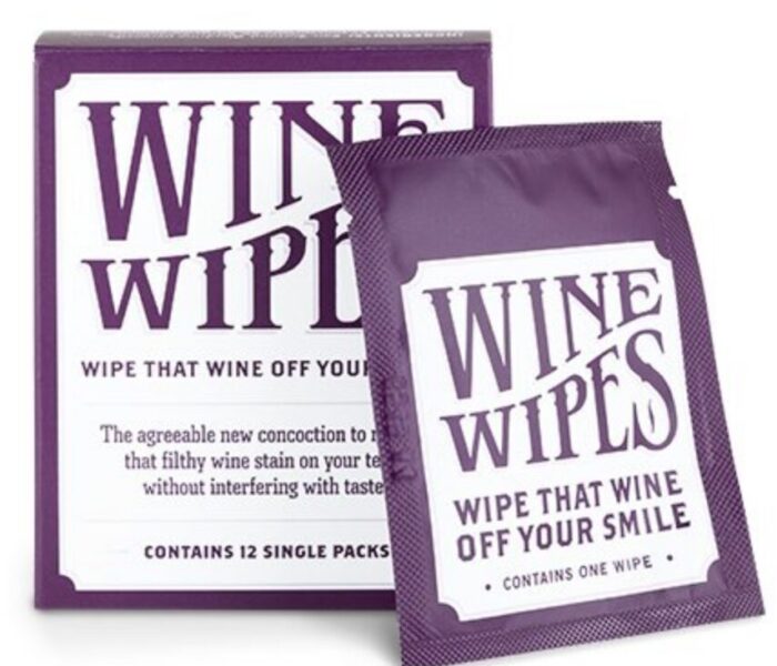 WineWipes Gifts for wine lovers - Wine Wipes