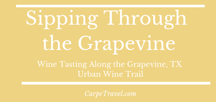 Visiting wineries in Grapevine, TX? Check this guide for information on the Grapevine Urban Wine Trail.