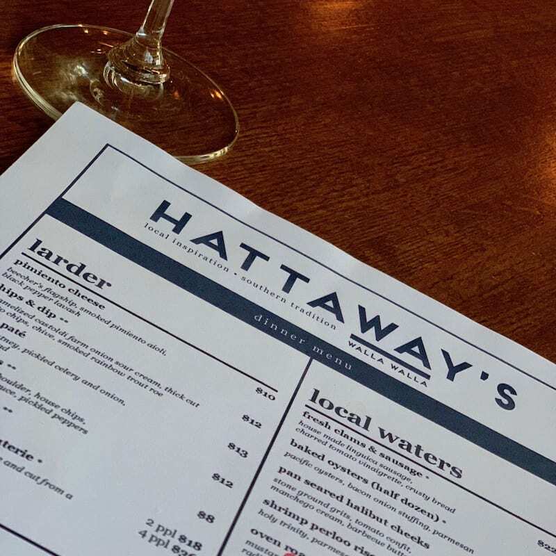 Hattaways on Alder - a Walla Walla restaurant not to miss