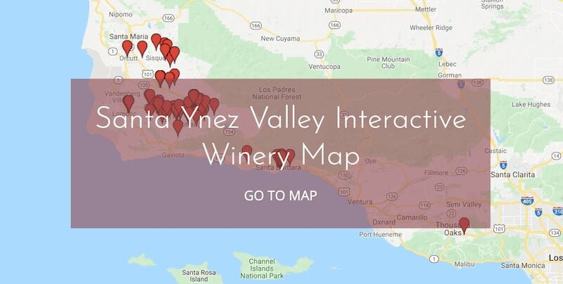 Santa Ynez Valley Winery Map