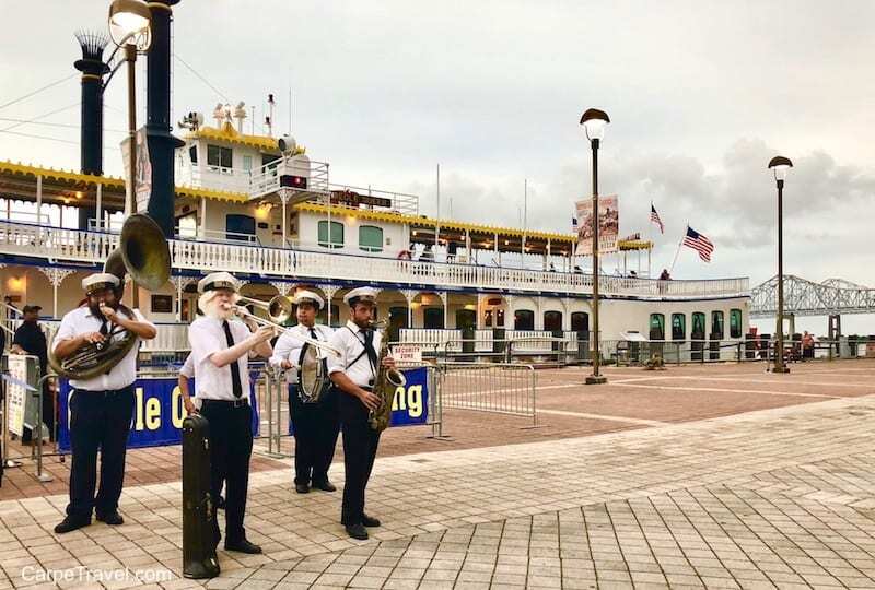 Things to do in New Orleans - chug along on a steamboat