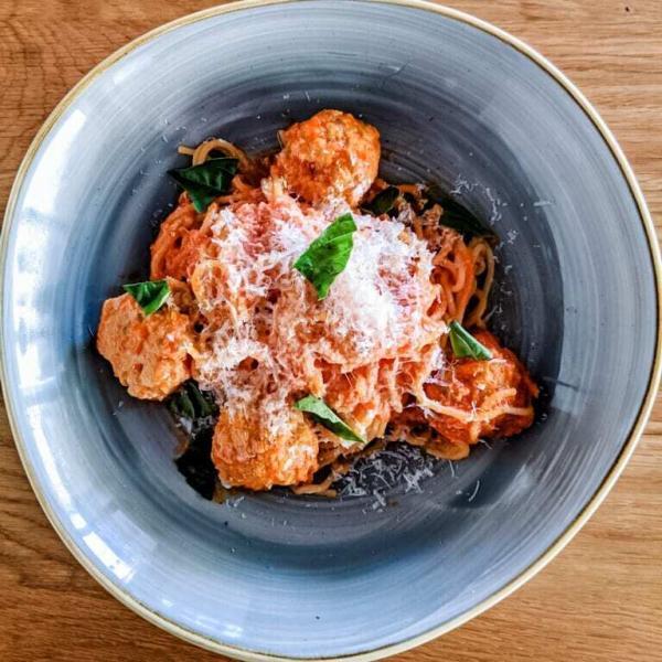Restaurant Olivia Denver Spaghetti and Meatballs
