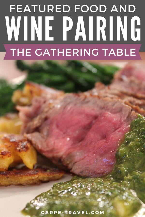 If you can't travel to the Santa Ynez Valley wine country, you can still explore through food and wine pairings. The Gathering Table has shared its Grilled Rib Eye Steaks with Chimichurri Sauce to help you explore through your palate.