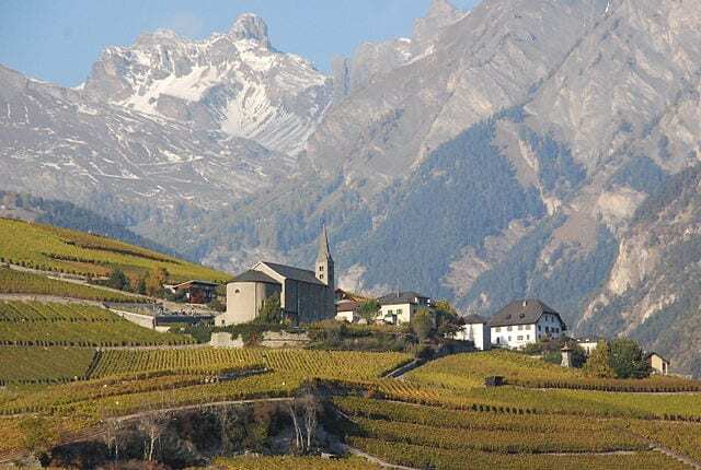 Swiss wine regions - Valais