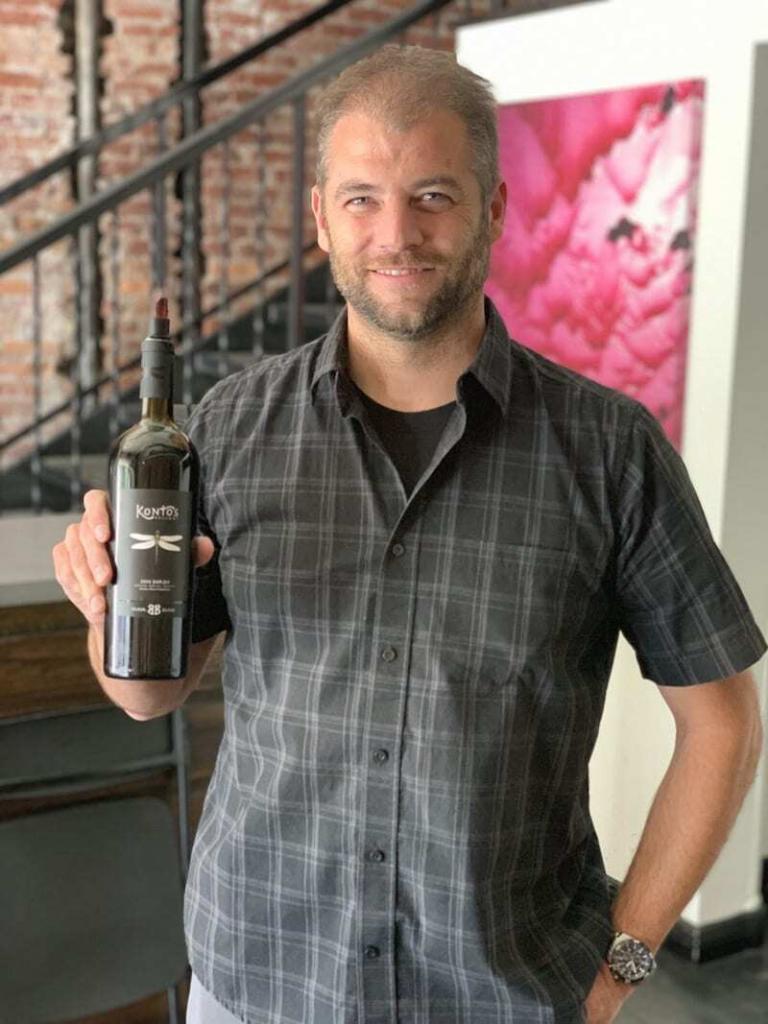 Chris Kontos started his winery as part of the wine incubator program in the Walla Walla Airport District