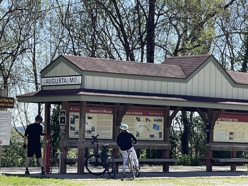 Things to do in Augusta Missouri - Hike, Bike Trailhead 