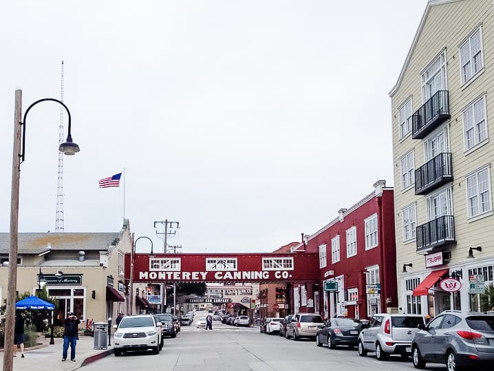 Monterey wine tasting - Cannery Row