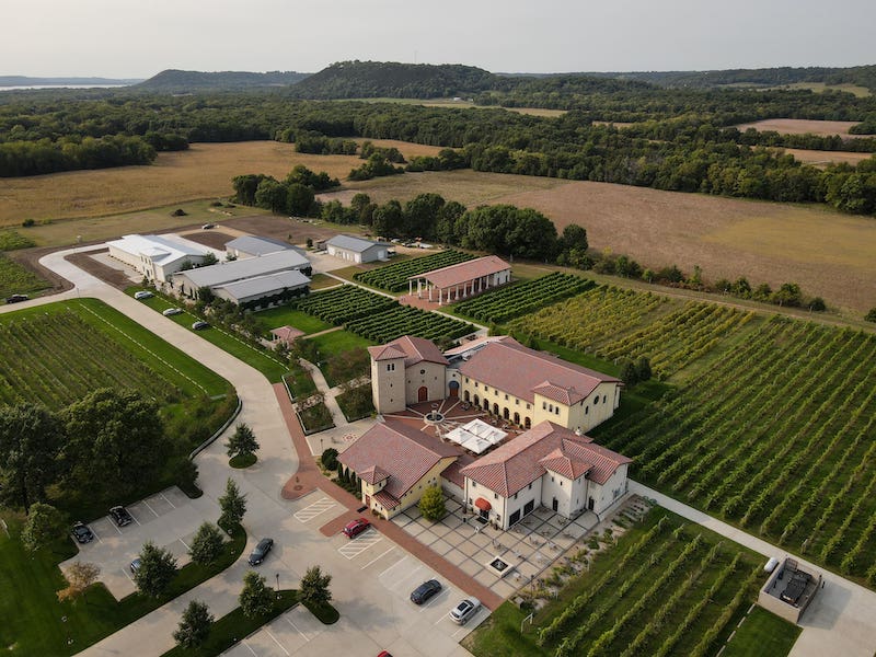 Wisconsin Wineries Not to Miss - Villa Bellezza