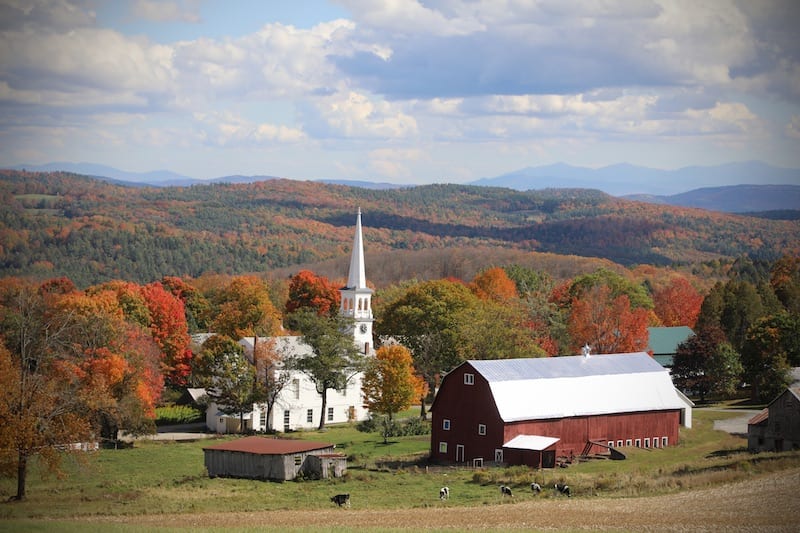 Vermont Wineries - Peacham Landscape